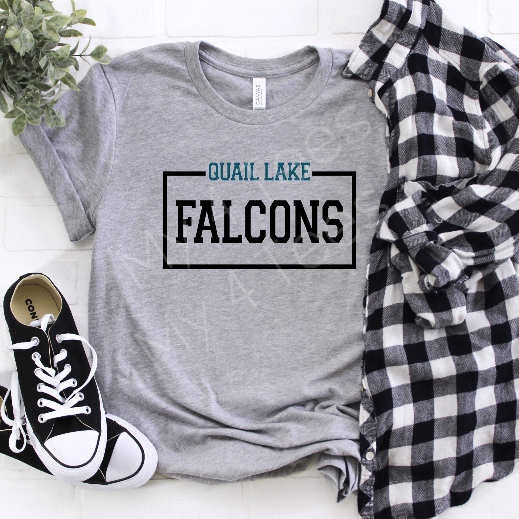 SCHOOL SPIRIT SHIRTS  |  BOX design shirts in BLACK or GREY  |  Adult & Youth sizes