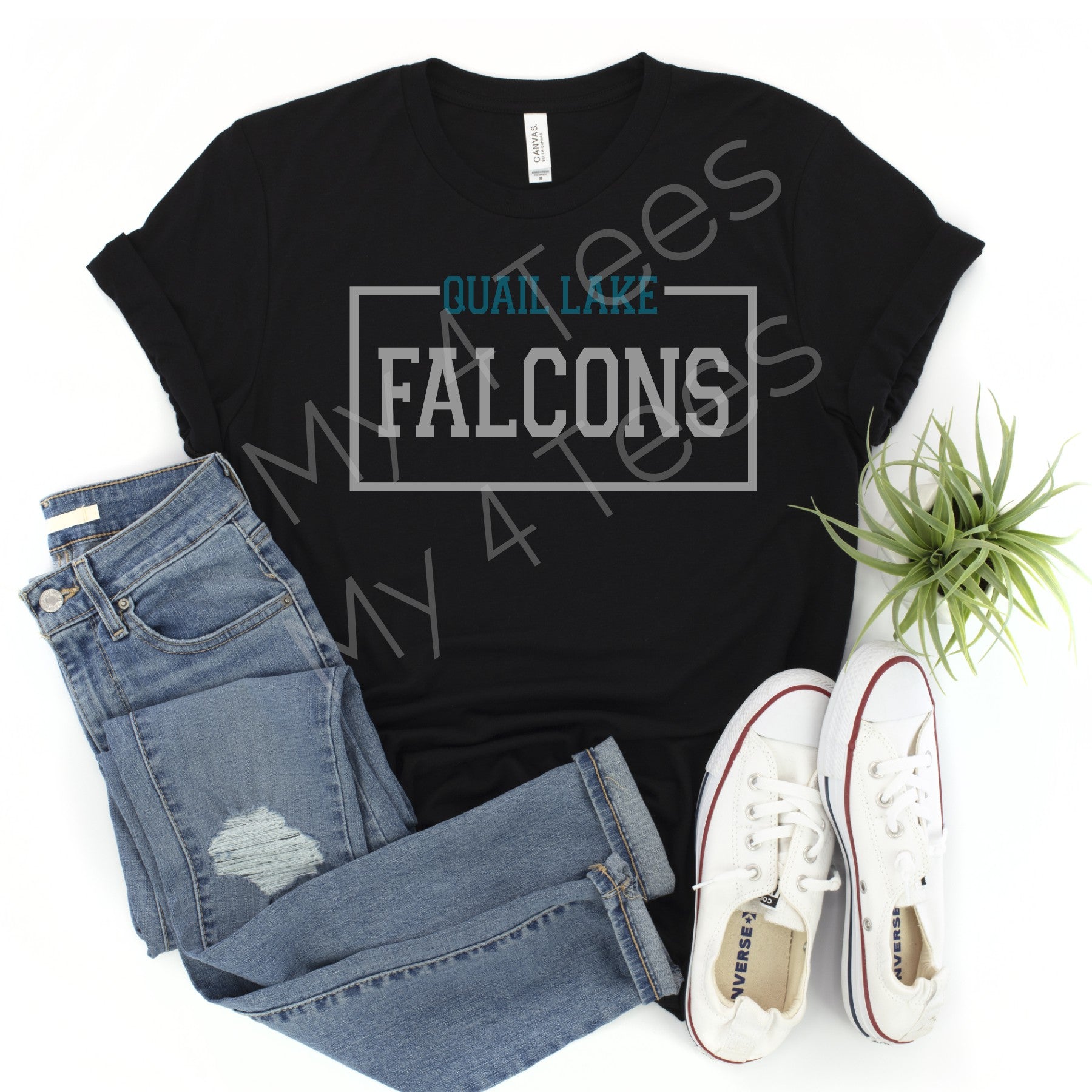 SCHOOL SPIRIT SHIRTS  |  BOX design shirts in BLACK or GREY  |  Adult & Youth sizes